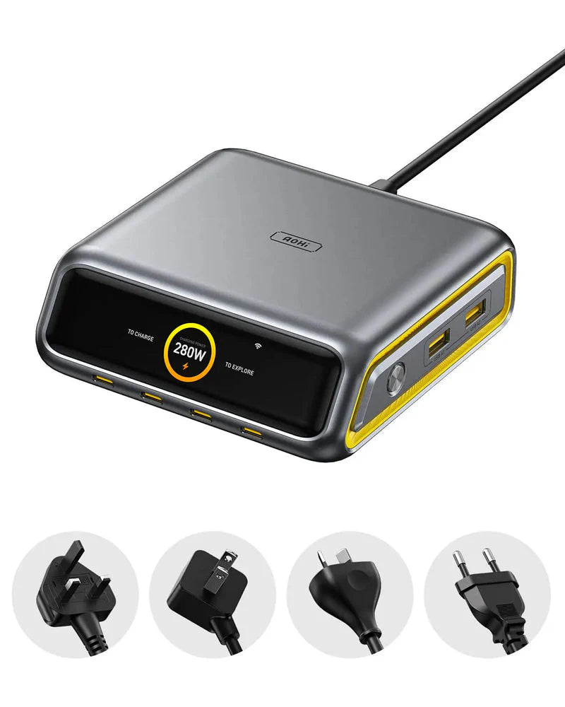AOHI The Future AI PD3.2 280W 6-Port Desktop Charging Station