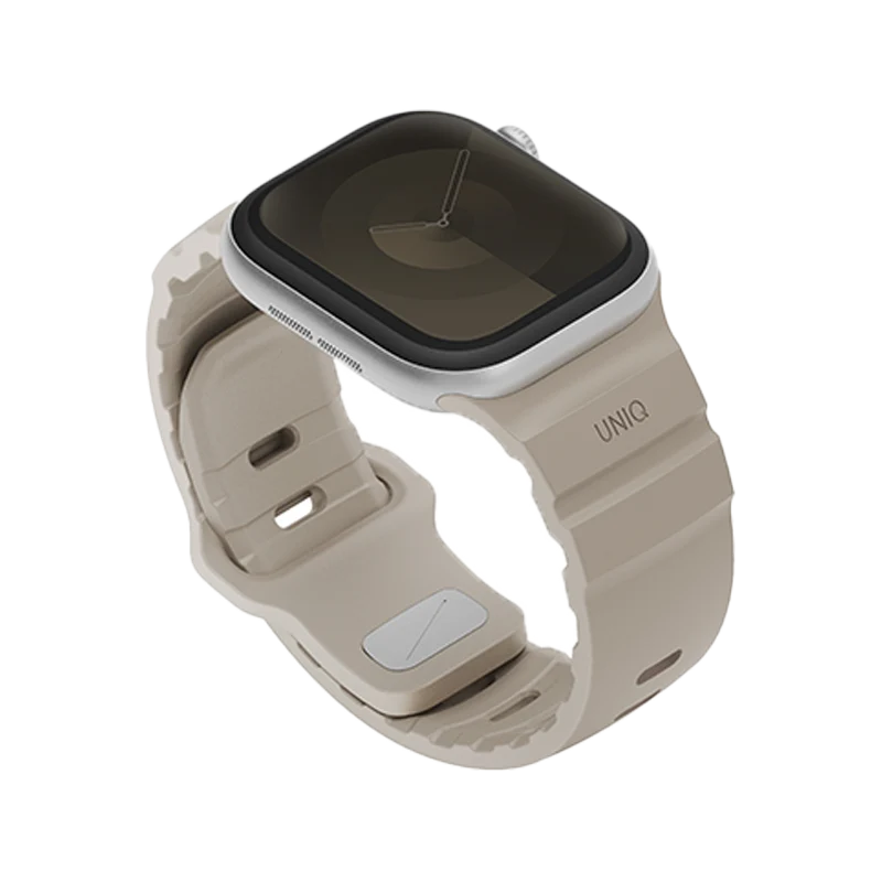 UNIQ ALTON SILICON APPLE WATCH STRAP 49/46/45/44MM - LIGHT SAND