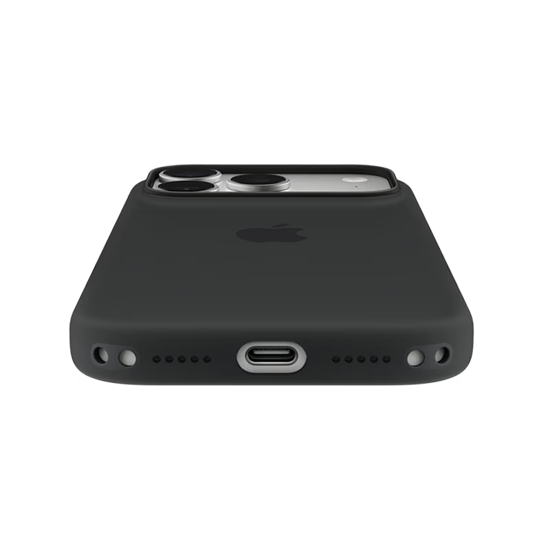 Apple iPhone 18 Pro Max Silicone Case with MagSafe - Black - GulfStore.com