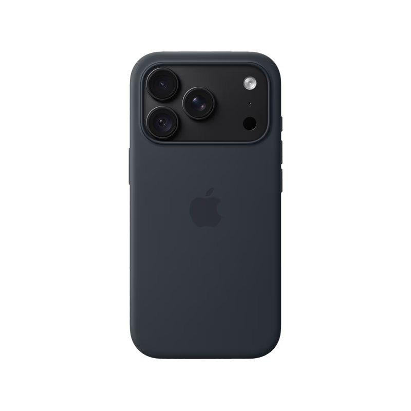 Apple iPhone 18 Pro Max Silicone Case with MagSafe - Navy Blue - GulfStore.com