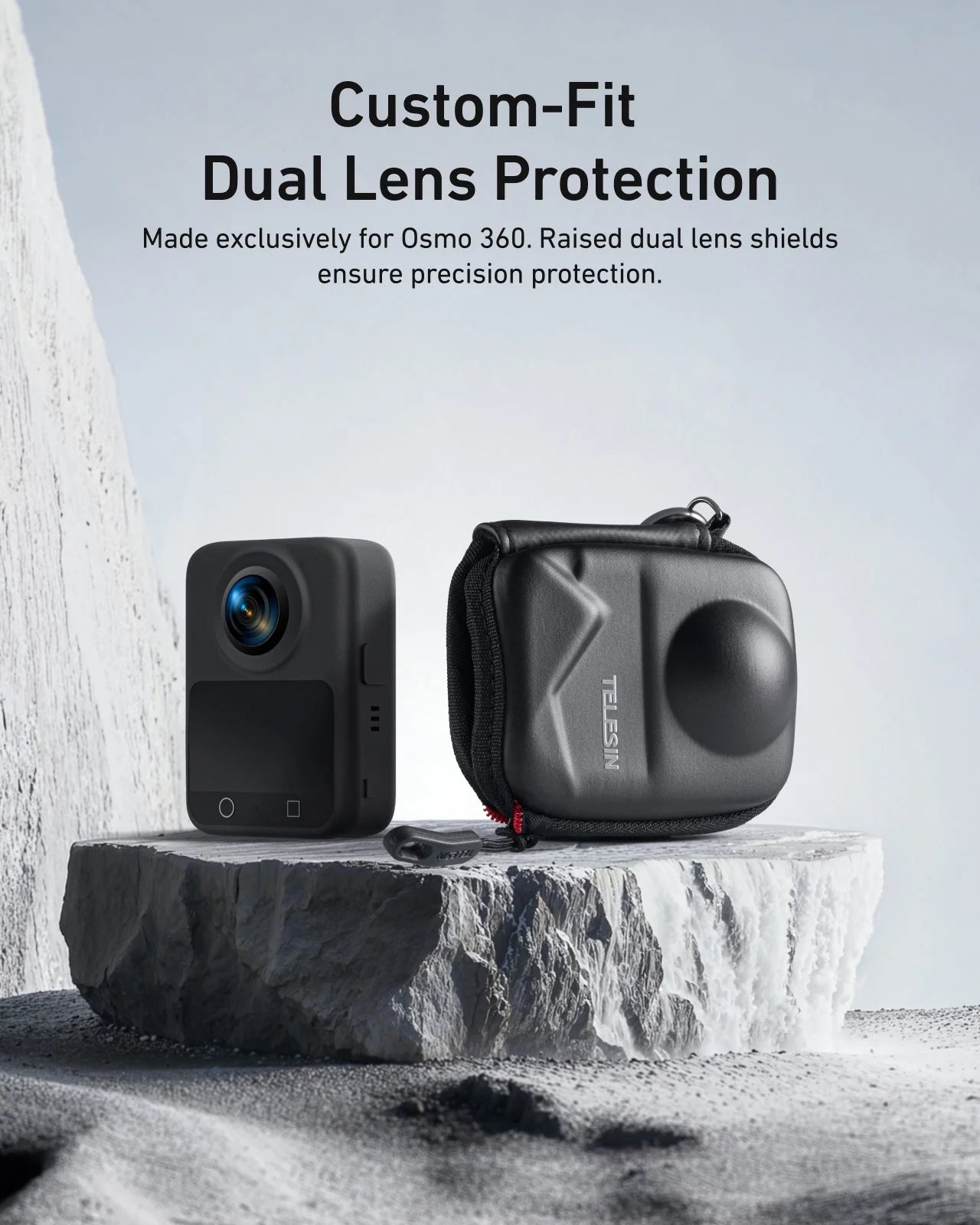 Telesin Protective bag for DJI OSMO 360--Bottom opening type