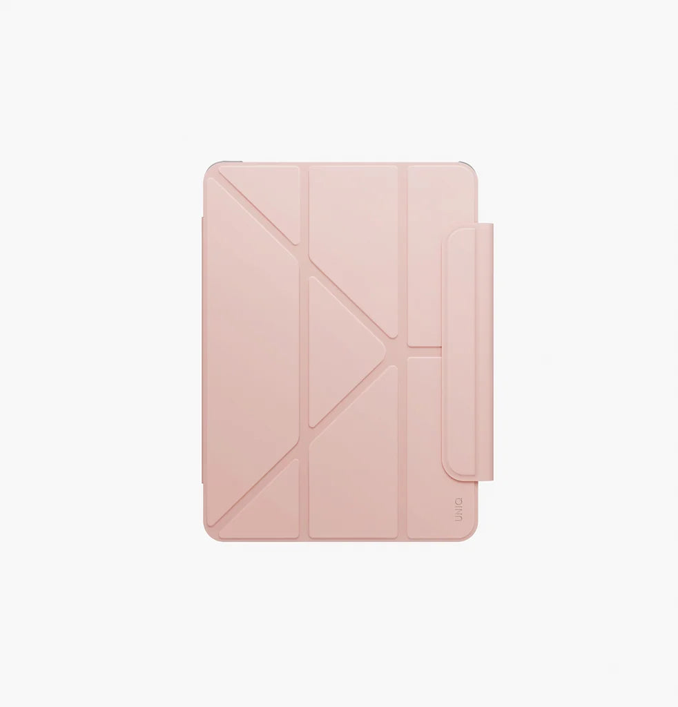 Uniq Camden Lite Case With Detachable Pencil Sleeve for iPad Air 11" M4 - Blush Pink