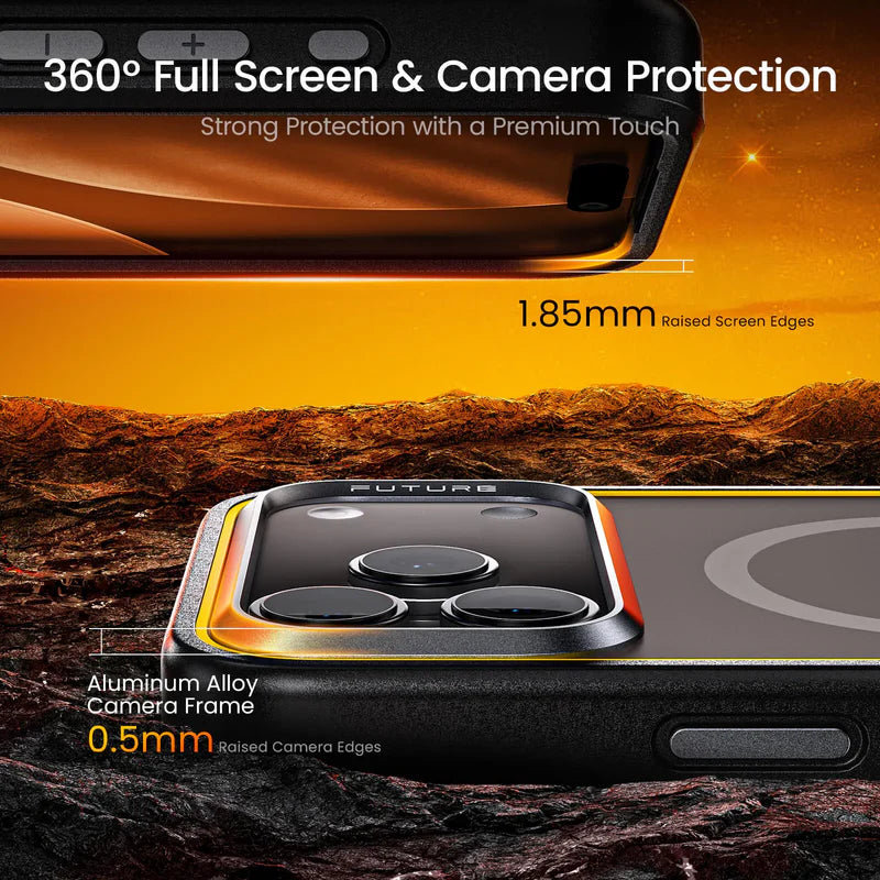 AOHi The Future MagArmor Pro Magnetic Phone Case For iPhone 17 Pro