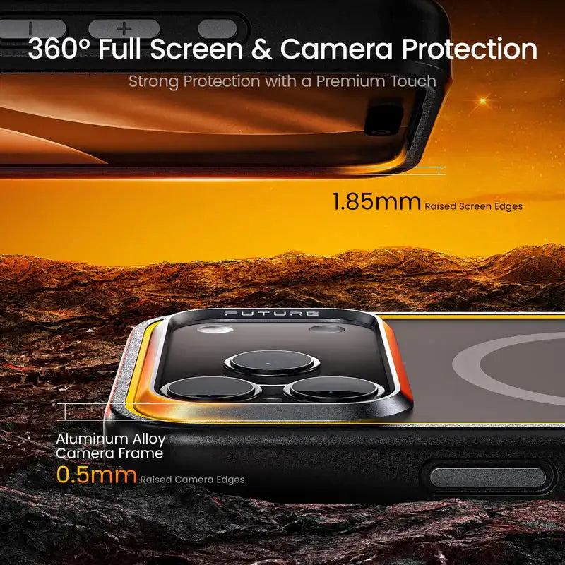 AOHi The Future MagArmor Pro Magnetic Phone Case For iPhone 17 Pro - GulfStore.com