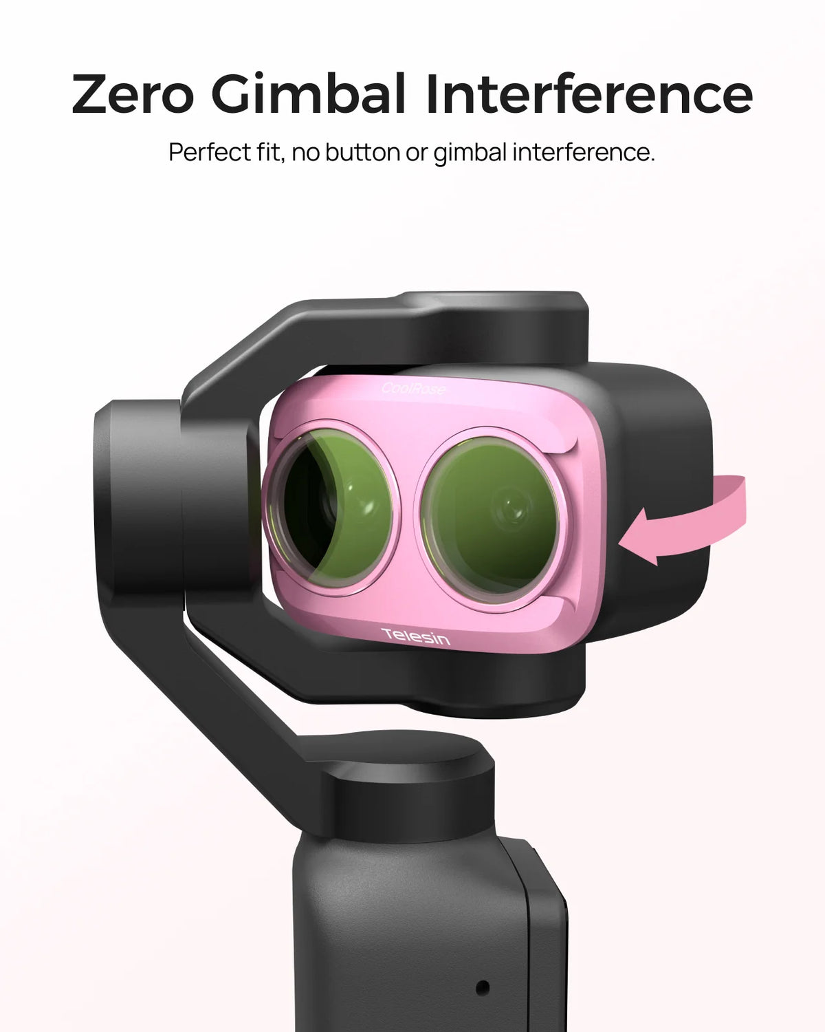 Telesin Filter kit (CPL+VND8-32+Cool rose) for Pocket 4P