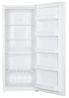 Uprigt Freezer,Wire Shelves,White - GulfStore.com