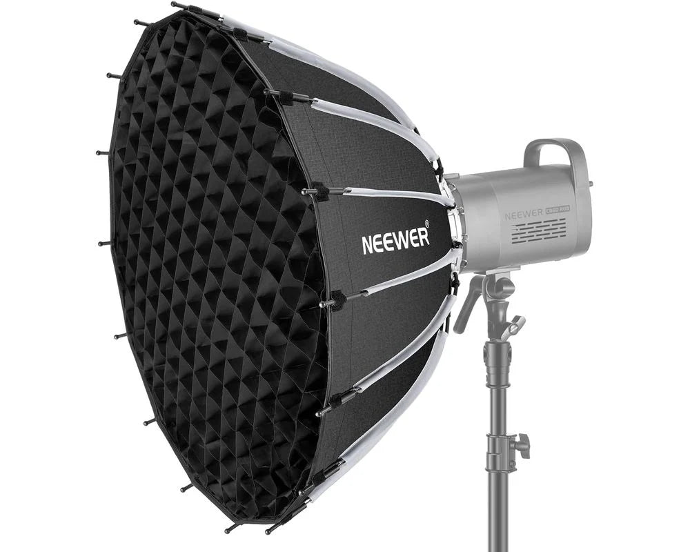 Neewer 65CM WIDE PARABOLIC QUICK RELEASE SOFTBOX WITH HONEYCOMB GRID