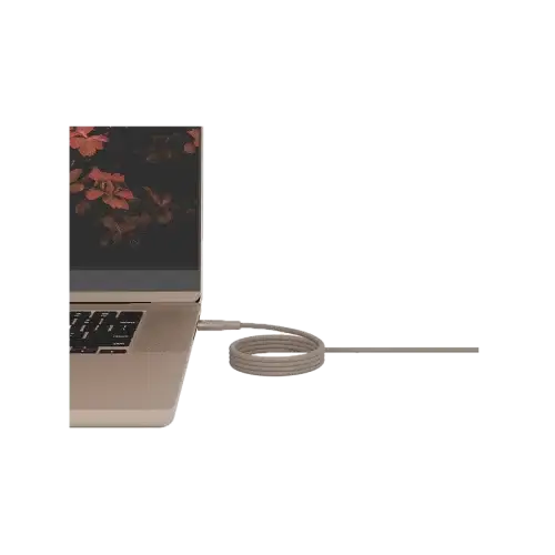 كابل هيليكس مغناطيسي من USB-C إلى USB-C، بسرعة 480 ميجابت في الثانية، وقوة 100 واط، وطول 1.5 متر - ذهبي