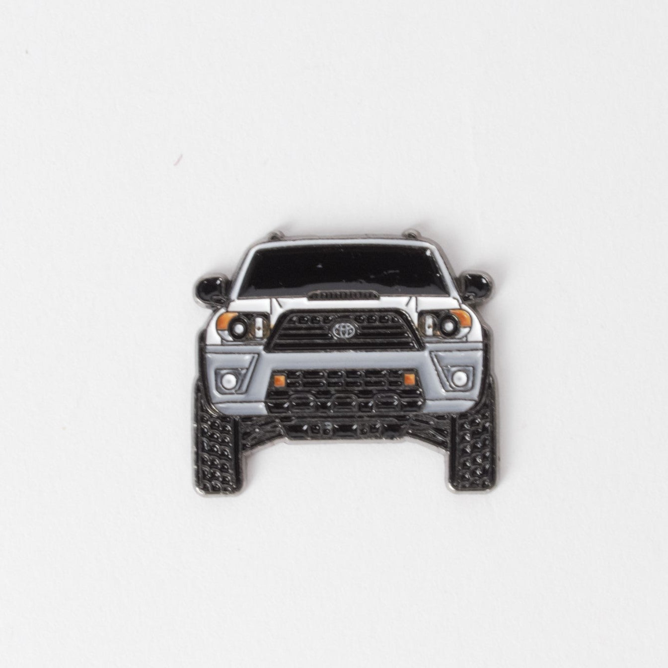White Toyota Tundra Sticker