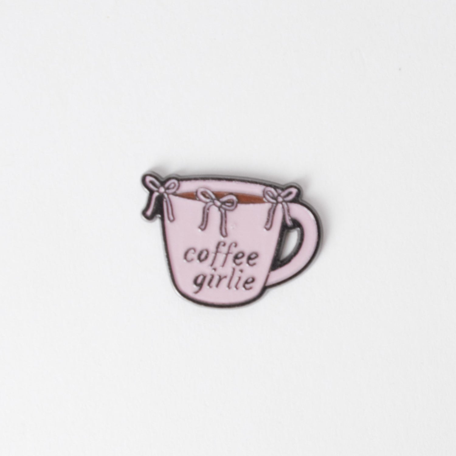 Coffee Girly Pink Sticker