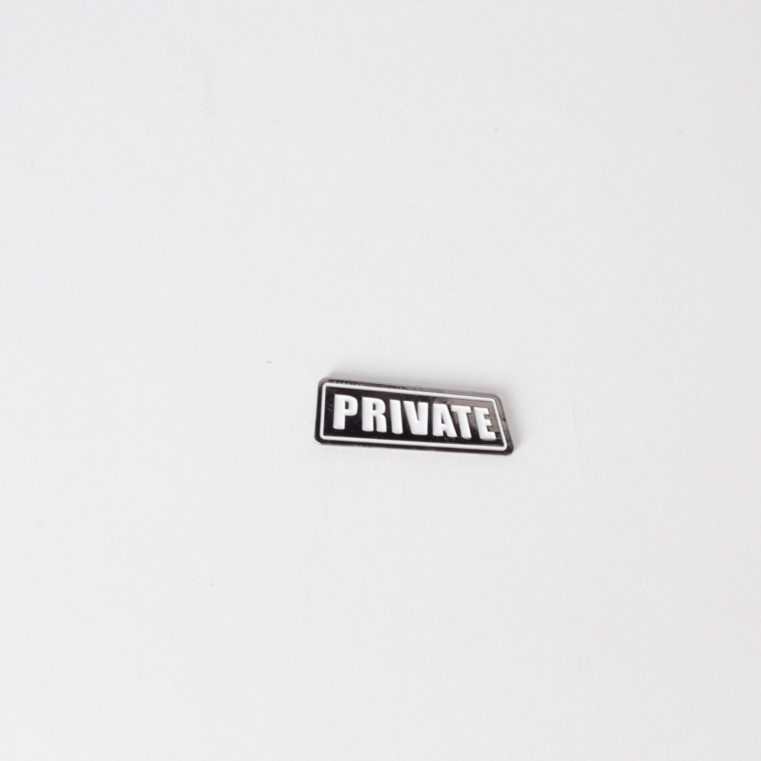 Private Sign Sticker