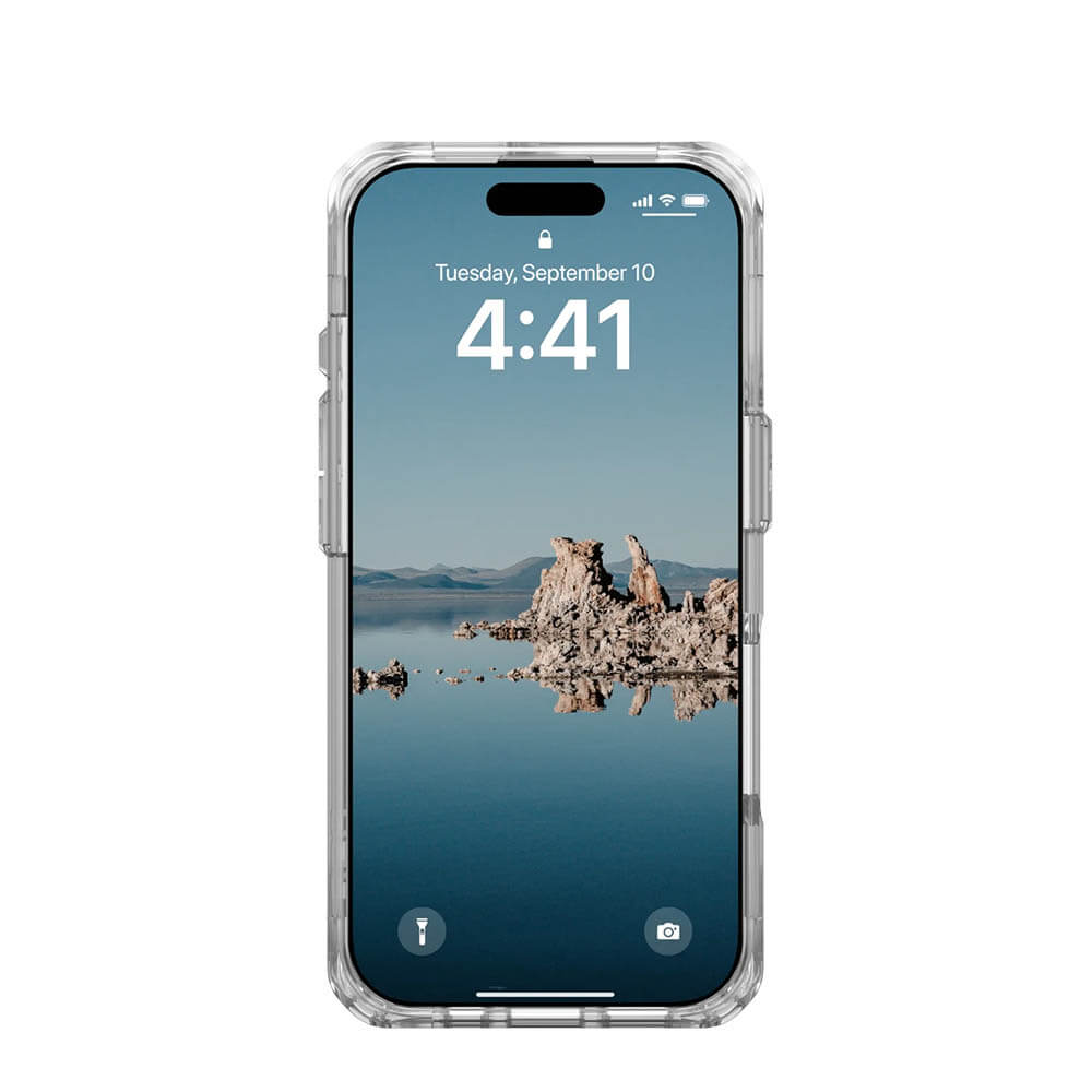 UAG | 114480114341 | UAG iPhone 16 Pro Magsafe Plyo Case | Ice/White