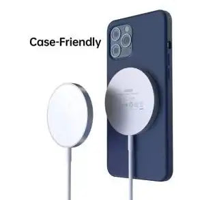 Choetech 301WH Magnetic Snap-on 15W Wireless Charger T517-F-UK-WH - GulfStore.com