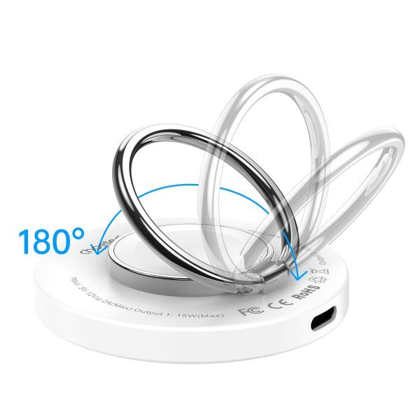 Choetech Ring Holder 3 in 1 Magnetic Suction 15W Wireless Charging T603