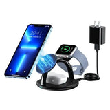 Choetech 3 IN 1 Magsafe charger T587-F - Black - GulfStore.com