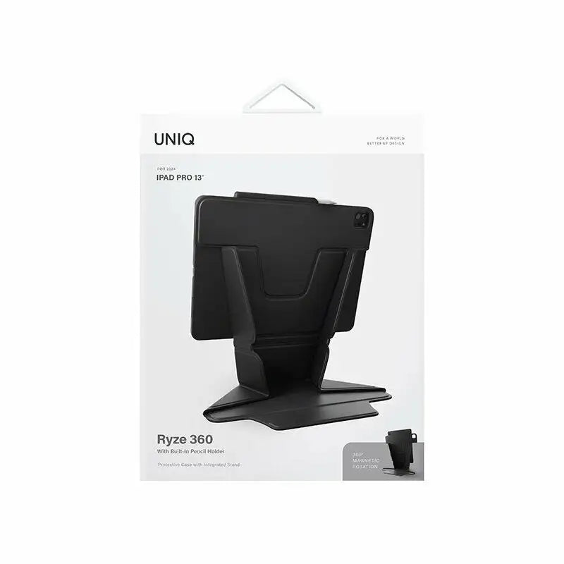 UNIQ | PDP132024 | R360 Blk RYZE 360 New Ipad Pro 13 2024 | Midnight Black - GulfStore.com