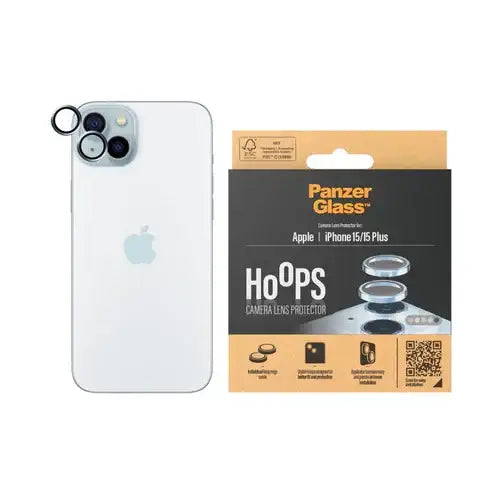 310103846 , PanzerGlass iPhone 15/15 Plus Hoops Blue - 1190 - GulfStore.com
