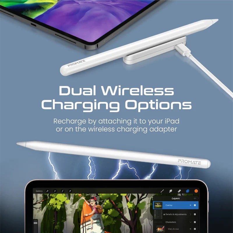 مجموعة أقلام بروميت اللاسلكية عالية الدقة بتقنية السعة النشطة
