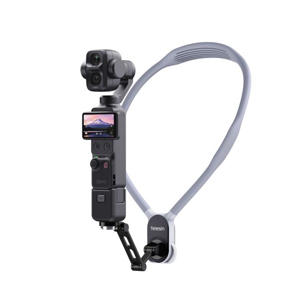 Telesin Gimble Neck Mount for Pocket 3/4/4p/Luna - GulfStore.com