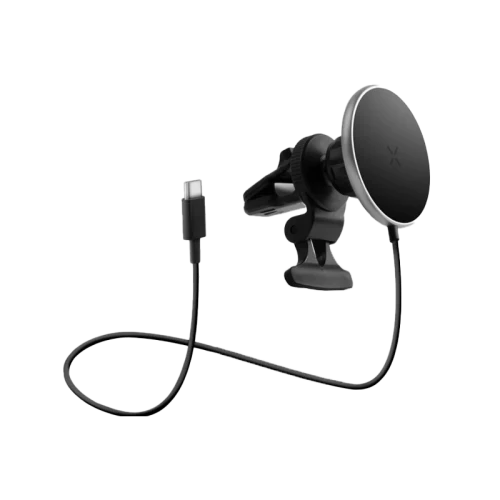 MAG-DRVD-GUN | ENERGEA Magdrive | Magsafe Compatible Aluminum Car Charger | Desktop/Airvent | Gun/Blk - GulfStore.com