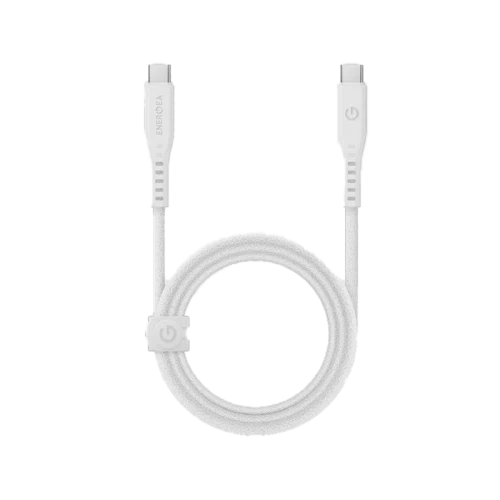 CBL-FLCC-WHT150M | ENERGEA Flow | USB-C To USB-C Cable | 1.5M | White