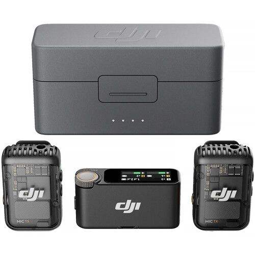 DJI Mic 2 Full Kit - (2 TX + 1 RX + Charging Case) - GulfStore.com