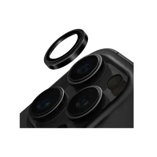 UNIQ OPTIX IPHONE 16 PRO 6.3/PRO 6.9 (2024) CAMERA LENS PROTECTOR - GUNMETAL BLACK (BLACK) - GulfStore.com