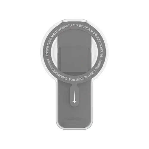 SkinArma Arch XE Phaze Smart Magnetic Grip-Stand - Titanium - GulfStore.com