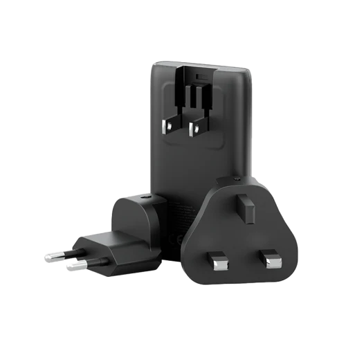 TW-EDGE65-GUN | ENERGEA Travelworld Edge 65 | 2C Pd/Pps/Qc3.0 Wall Charger | 65W (Us+Uk+Eu) - Gun - GulfStore.com