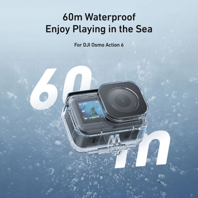 Telesin Waterproof case for DJI Osmo Action 6 - GulfStore.com