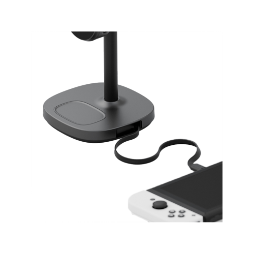 MAG-ARCSTD65-GUN | ENERGEA Magarctic Stand | 4-In-1 Thermo Cool Charg In g Stand With Retractable Cable And 65W Charger | Gunmetal - GulfStore.com