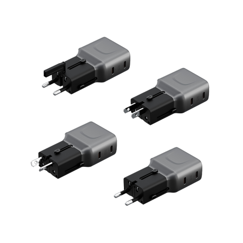 TGA-45-GUN | ENERGEA Travelgo Adapter 45 | 2C 45W | Gunmetal - GulfStore.com