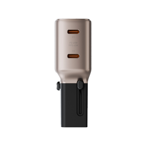 TGA-45-GLD | ENERGEA Travelgo Adapter 45 | 2C 45W | Gold - GulfStore.com