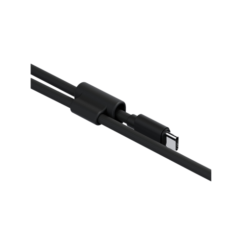 CBL-LASS-BLK150 | ENERGEA Lasso Lanyard | USB-C To USB-C Cable 480Mbps 240W With Lanyard Card | 1.5M | Black