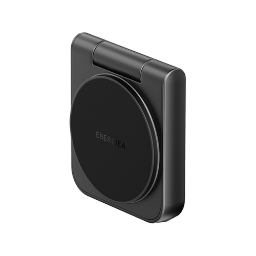 MAG-DUO-GUN | ENERGEA Magcube | 2 In 1 Foldable Magsafe Fast Wireless Charger | Gunmetal - GulfStore.com