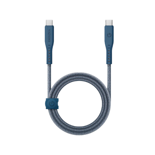 CBL-FLCC-BLU150M | ENERGEA Flow | USB-C To USB-C Cable | 1.5M | Blue - GulfStore.com