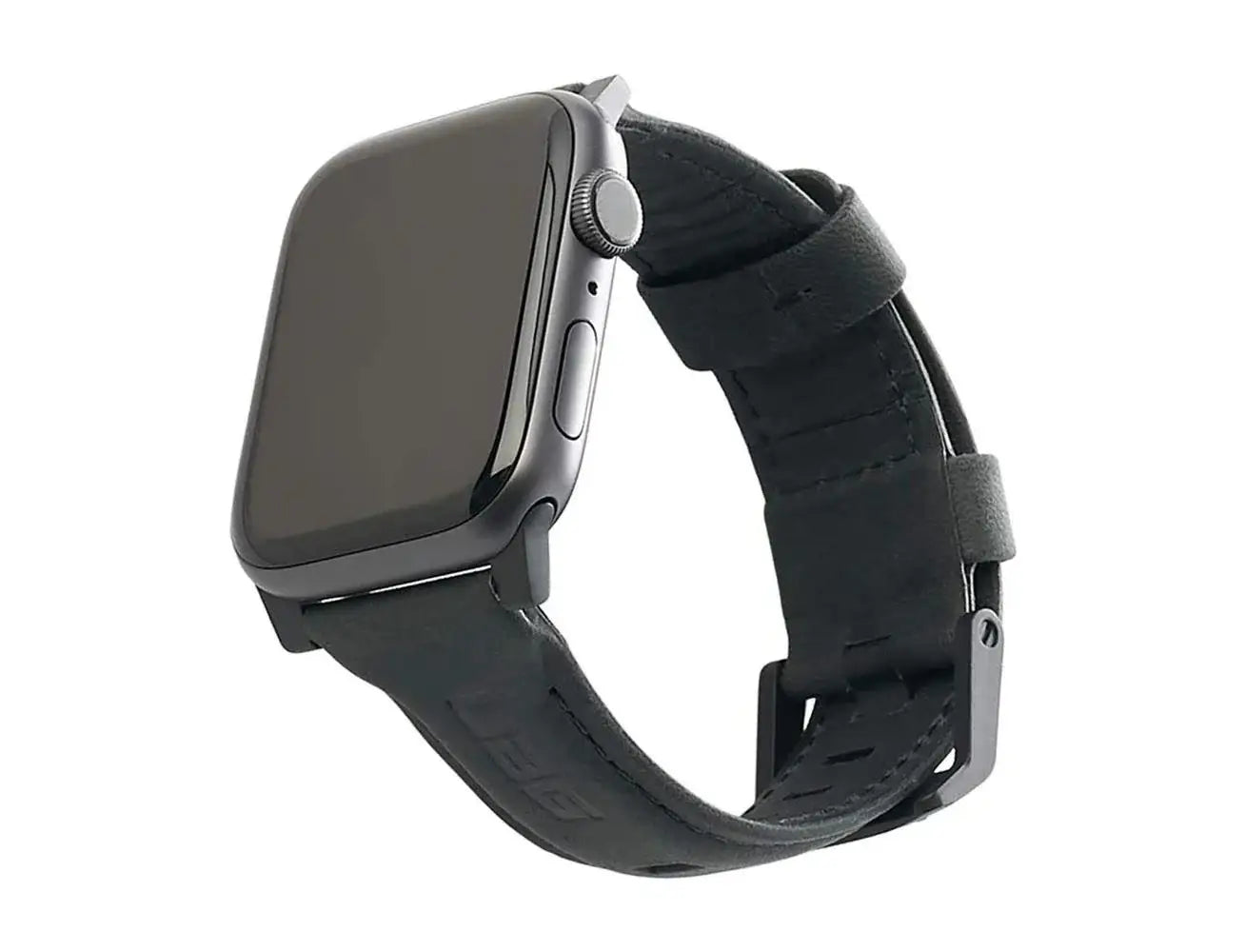 UAG Active Straps Leather Band for Apple Watch 42/44mm - Black - GulfStore.com