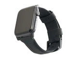 UAG Active Straps Leather Band for Apple Watch 42/44mm - Black - GulfStore.com