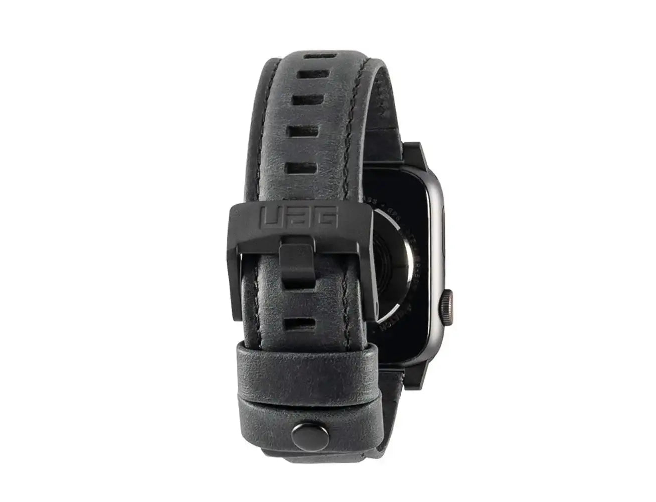 UAG Active Straps Leather Band for Apple Watch 42/44mm - Black - GulfStore.com