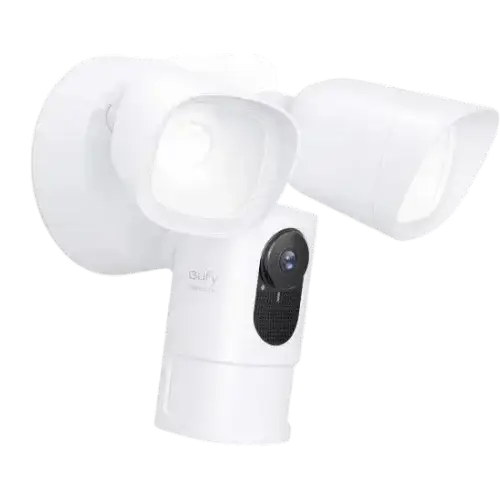 Eufy 1080P FloodLight Security Camera T84203W2 - White - GulfStore.com