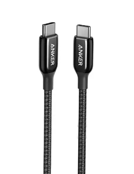 Anker PowerLine + III USB-C to USB-C (0.9m/3ft) -Black - GulfStore.com