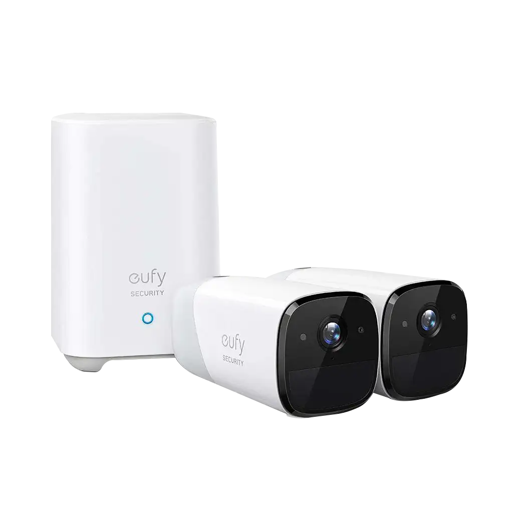 EufyCam 2 Pro 2K (2+1) Kit T88513D1 - Gray & White - GulfStore.com