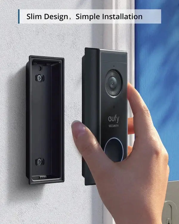 Eufy Video Doorbell 1080p (Battery-Powered) E8220311 - Black - GulfStore.com