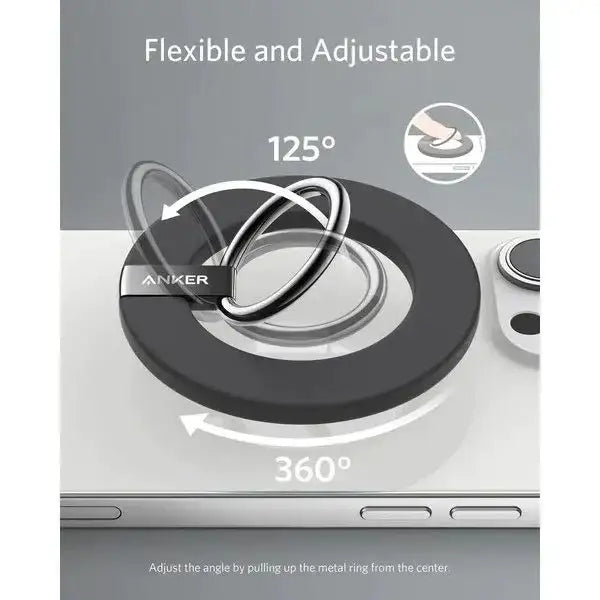 Anker Magnetic Phone Grip (MagGo) - Black - GulfStore.com