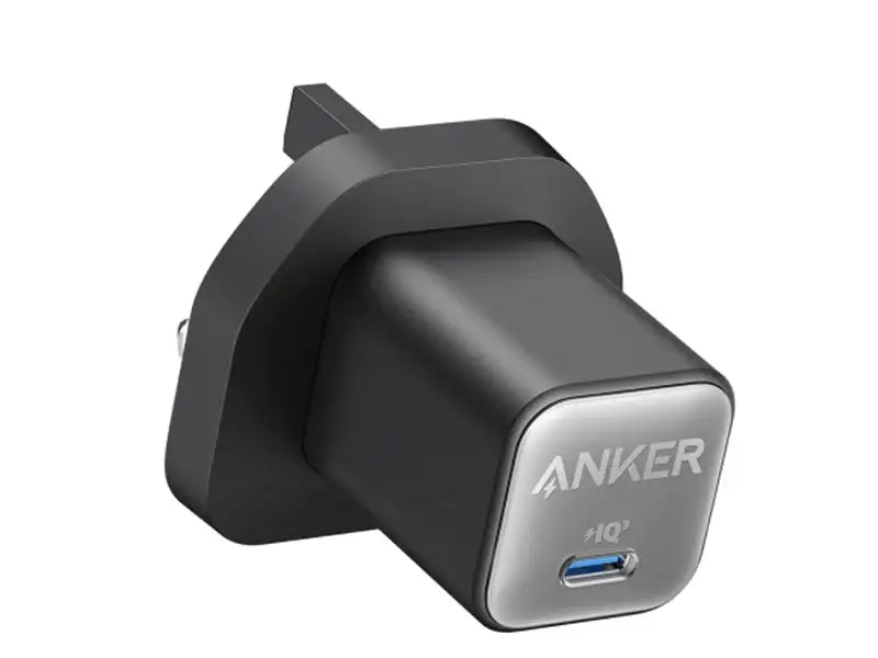 Anker Charger (Nano 3, 30W) - Black - GulfStore.com