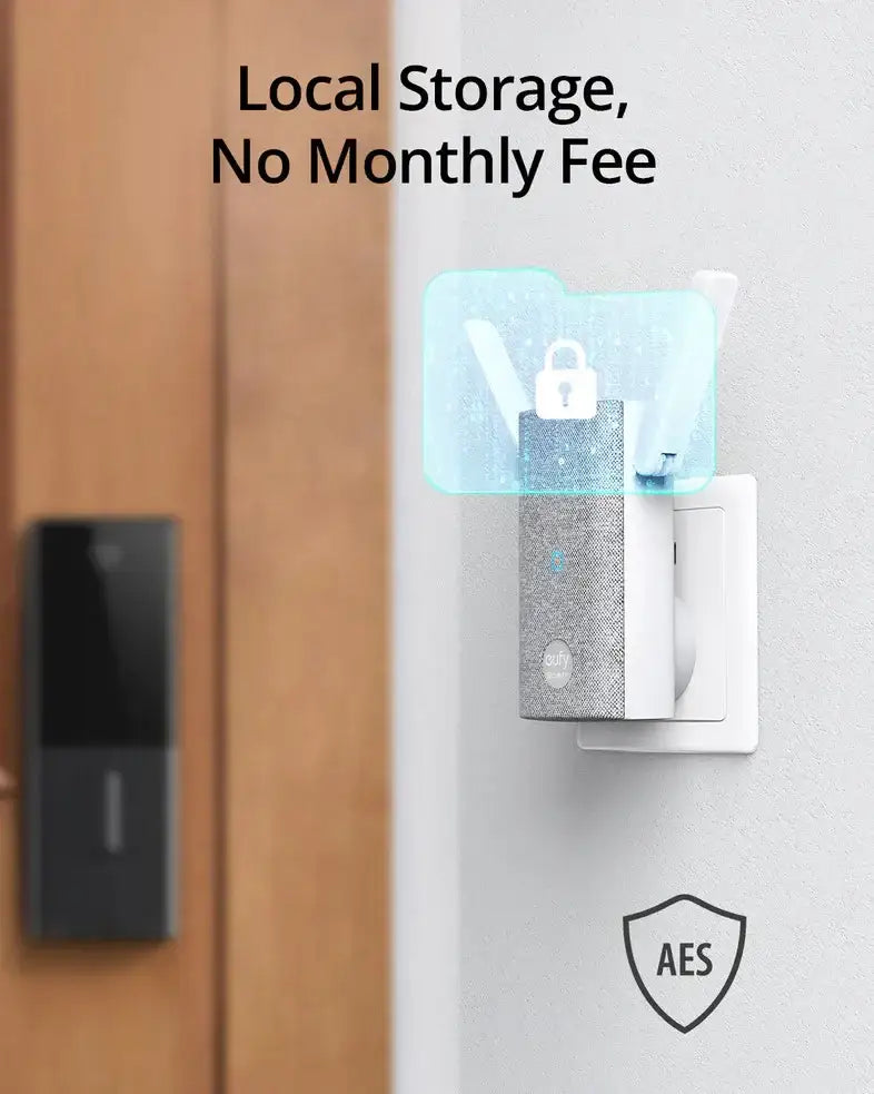 Eufy Video Smart Lock FingerPrint & Wi-Fi E8530KY1 - Black - GulfStore.com