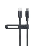 Anker 542 USB-C to Lightning Cable (Bio-Based) (0.9m/3ft) A80B1H11 - Black - GulfStore.com