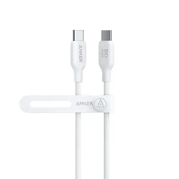 Anker 544 USB-C to USB-C Cable / 140W / 0.9m / 3ft A80F1H21 - White - GulfStore.com