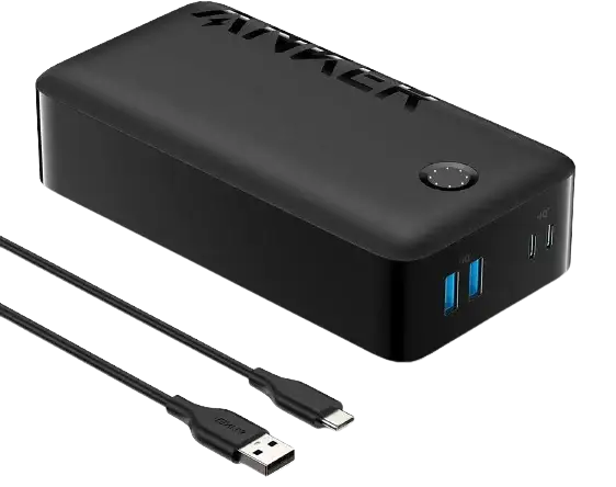 Anker Power Bank (PowerCore 40K) 30W PD - Black - GulfStore.com