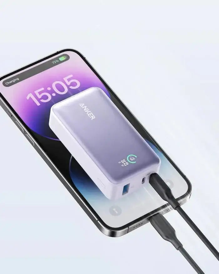 Anker 533 Power Bank (PowerCore 30W ) 10000 PD -Violet A1256HV1 - GulfStore.com